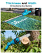 Seesii cordless pole hedge trimmer 16‑inch blade pole saw cuts branches up to 8‑inch diameter for tough yard jobs