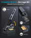 Seesii cordless soldering iron foldable stand with tip storage drawer