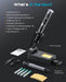 Seesii cordless soldering iron kit full package contents list