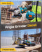 Seesii angle grinder detail safety switch and 2‑position adjustable side handle