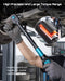 Knurled aluminum non‑slip comfortable grip handle on SeeSii torque wrench for auto repair