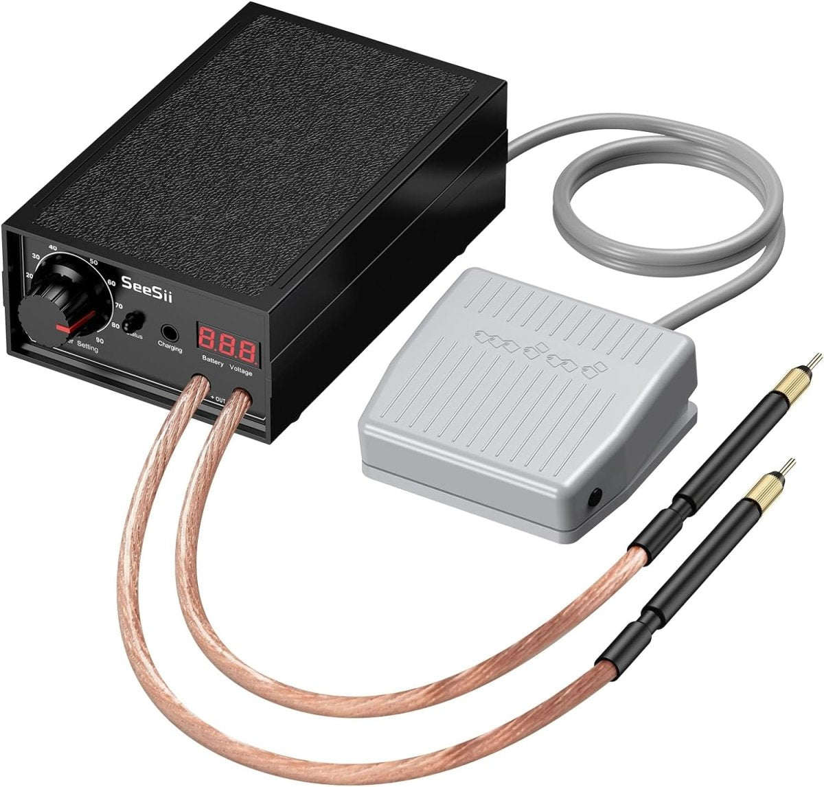 Seesii 8000W Spot Welder SEE-08 10-90 Gears with Dual Pulse Output