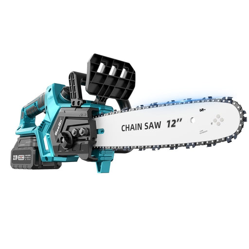 SeeSii CH1200+ Battery Chainsaw 12 Inch with 2*5000mAh Batteries - chainsaw-SeeSii