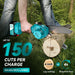 SeeSii CH600+ Mini Chainsaw 6 Inch Battery Powered with 2*4000mAh Batteries - chainsaw-SeeSii