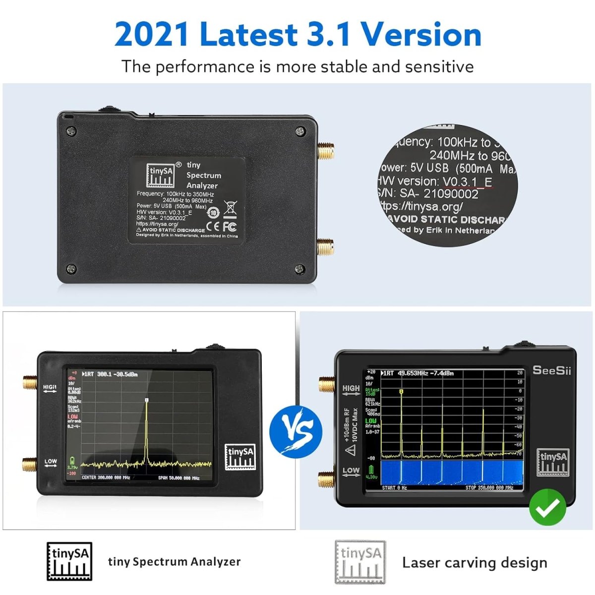 Spectrum Analyzer – Real-Time RF & Audio Analysis — SEESII