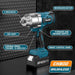 Seesii WH800 1/2'' Impact Wrench, 960Ft-lbs(1300NM) 2x5.0Ah Battery, Brushless Motor - impact wrench-SeeSii